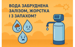 Вода із залізом, жорстка та із запахом? Вам потрібний MIX FE+